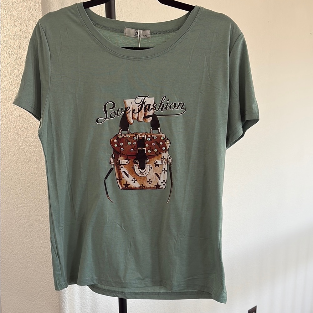 AZ Embroidered Woman’s Party Shirt Size S/M